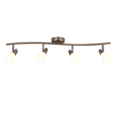 Wall lamp strip 4X40W G9 matt nickel/white chrome SELIA 94-70005