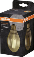 Żarówka LED E27 5W 470LM 2500K VINTAGE OVAL 40 OSRAM