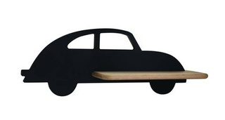LED illuminated shelf 5W IQ Kids CAR black 21-84781