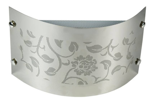 Chrome metal sconce wall lamp 40W E14 Aluno 10-61686