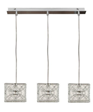 Candellux 33-60184 Alpha Überhang 3X40W G9 Chrom Deckenleuchte