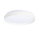 Texas ceiling lamp plafond 15w led 29 cm with white shade 