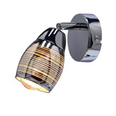 Wall lamp 1X10W E14 LED chrome MILTON 91-58904
