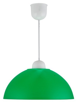 Plafonnier suspendu candellux mika 31-18635 plastique e27 vert promotion