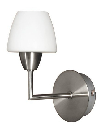 Wall lamp 1xG9 22cm TOGO 21-10622 NICKEL MAT