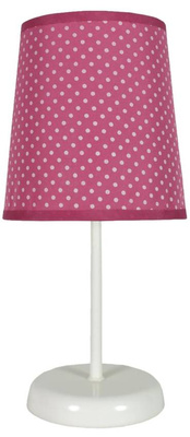Lampa de masa fucsia cu puncte Gala 41-98279