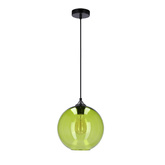 Deckenleuchte Glaskugel grün Edison Candellux 31-29546-Z