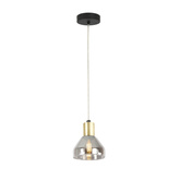 Lampă cu pandantiv din aur 1xE14 Gregory 31-78391