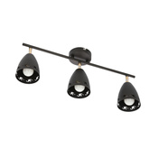 Lampa sufitowa 3xE14 70cm COTY 93-67173 LISTWA CZARNY