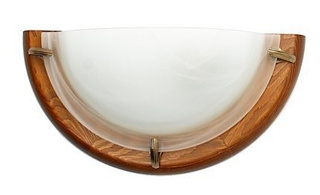 Deckenleuchte Plafond 1/2 1X60W Eiche DUNA 11-64120