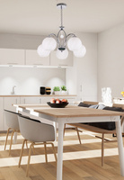 Lampa suspendata Alyson 5x40w e27 alba