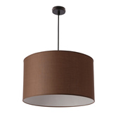 Hanging ceiling lamp candellux onda 31-06127 e27 brown