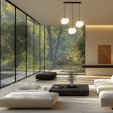 STONES pendant lamp black 20cm 3x40W E27 shade white 33-35158