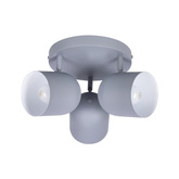 Lampa sufitowa 3xE27 szara 32cm AZURO 98-63236