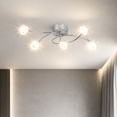 LED-Deckenleuchte 5x5W VINOLA 98-66039 CHROM 3000K
