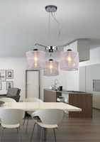 Verstellbare Chrom-Deckenpendelleuchte 3x40W Nosja Candellux 33-58720