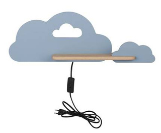 5W LED wall lamp for a child blue cloud with a shelf Cloud 21-75710