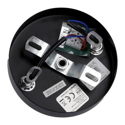 Gillo suspension noire 2X40W E27 abat-jour noir 32-10254