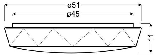 Candellux Ciel 14-64561 Plafonnier Led 4000K
