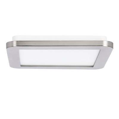 Plafonnier Candellux Nexit 10-66824 Plafond 12W Led Ip44 Satiné+Blanc 3000K