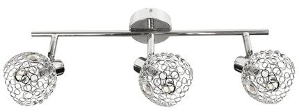 Ceiling lamp 3xG9 chrome crystal Aron 93-12333