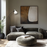 Lampă de podea reglabilă în diagonală alb-negru Zumba Candellux 51-72108