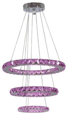 Lampe suspendue cercle LED RGB + télécommande Lords 33-63090