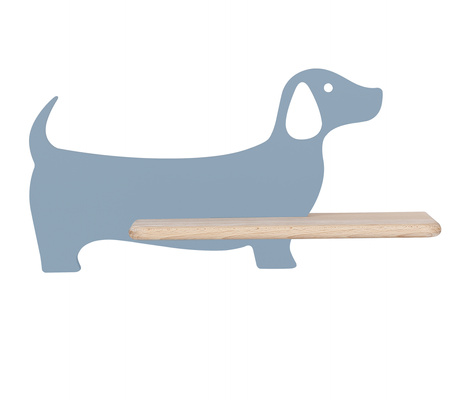 Wall lamp LED shelf blue dog Dog 21-02976