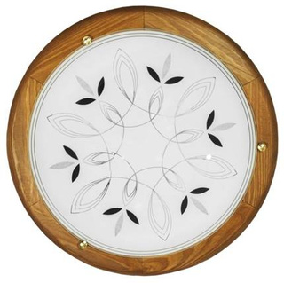 Deckenleuchte Plafond 30 1X60W E27 Eiche RUSTICA 13-05014