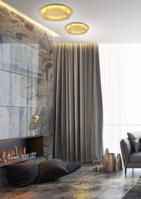 Goldene Deckenleuchte 40 cm LED Merle 98-66213