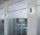 Wandleuchte grünes Metall LED 6W 150mm Holar Ledea 50433249