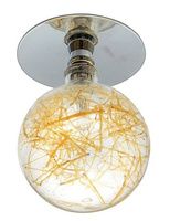 Plafonnier boule de verre jaune SK-13 2264323