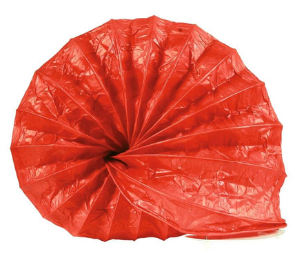 Lampe de bureau papier de chevet rouge 40W Escargot Candellux 41-88393
