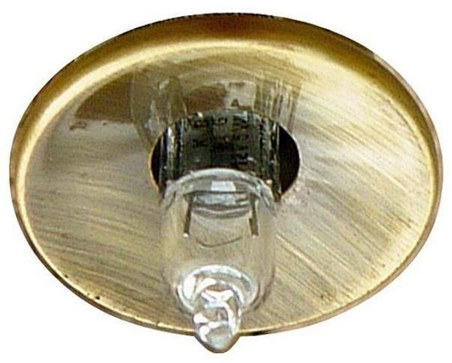 Halogen ceiling light gold patina 2204828