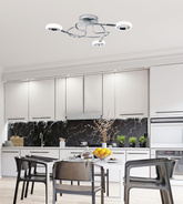 Lampa sufitowa AURELION spot regulowana 3-punktowa LED do salonu