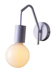 Aplica de perete cadru metalic mat alb Basso Candellux 21-70982