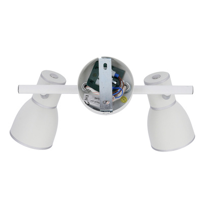 Wall lamp strip 2X40W E14 white/chrome FIDO 92-63373