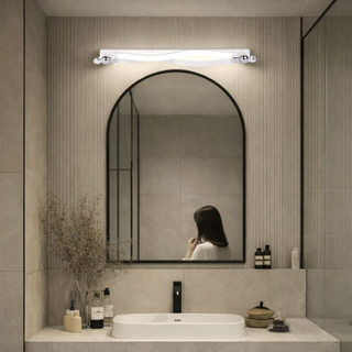 Applique de salle de bain orientable blanche LED 12W 4000K Esse Candellux 22-73389