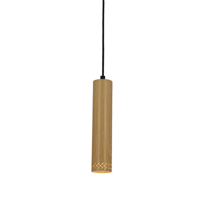 Hängelampe Holzrahmen 25W GU10 25cm Tubo 31-78582