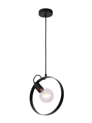 Lampe suspendue en métal noir Nexo Ledea 50101199