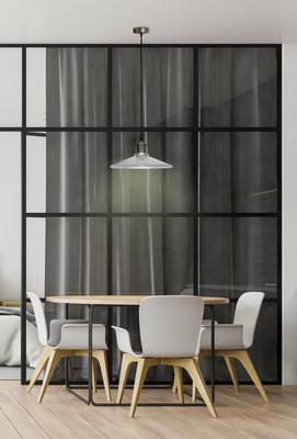 Lampa suspendata din sticla Chester 21cm Ledea 50101271