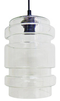 Hanging ceiling lamp clear glass 60W E27 Decorado Candellux 31-36674-Z