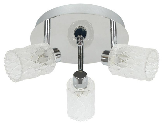 Plafonnier Candellux 98-03775 Trans plafond 3X40W G9 chrome 