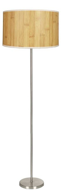 Satinierte Stehleuchte mit Kiefernstruktur Timber Candellux 51-56705 