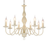 Lampa suspendata crem 8xE14 Bellagio 38-96510