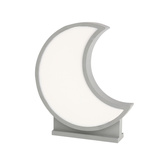 moon lampa stołowa dla dziecka led iq kids szary