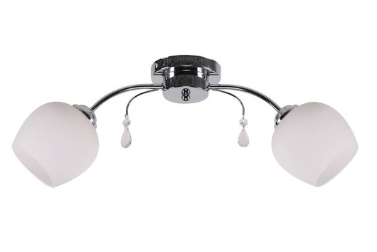 Zachera Plafonnier 2X40W E27 Blanc