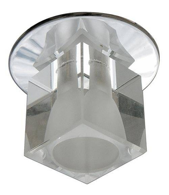 Plafoniera candellux sk-06 ch g4 capac cromat tavan. cristal constant 20w g4
