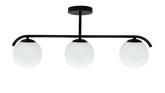Wall lamp brass glass ball ring G9 Cordel 21-73440