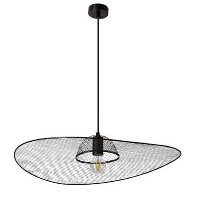 Pendant lamp DECO designer black hat shade modern lighting for living room and bedroom E27